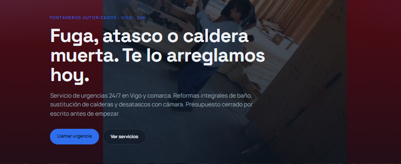 Demo Hidria Fontanería
